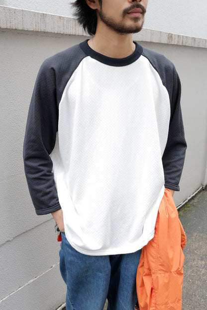 Grid Baseball 4/5 Sleeve