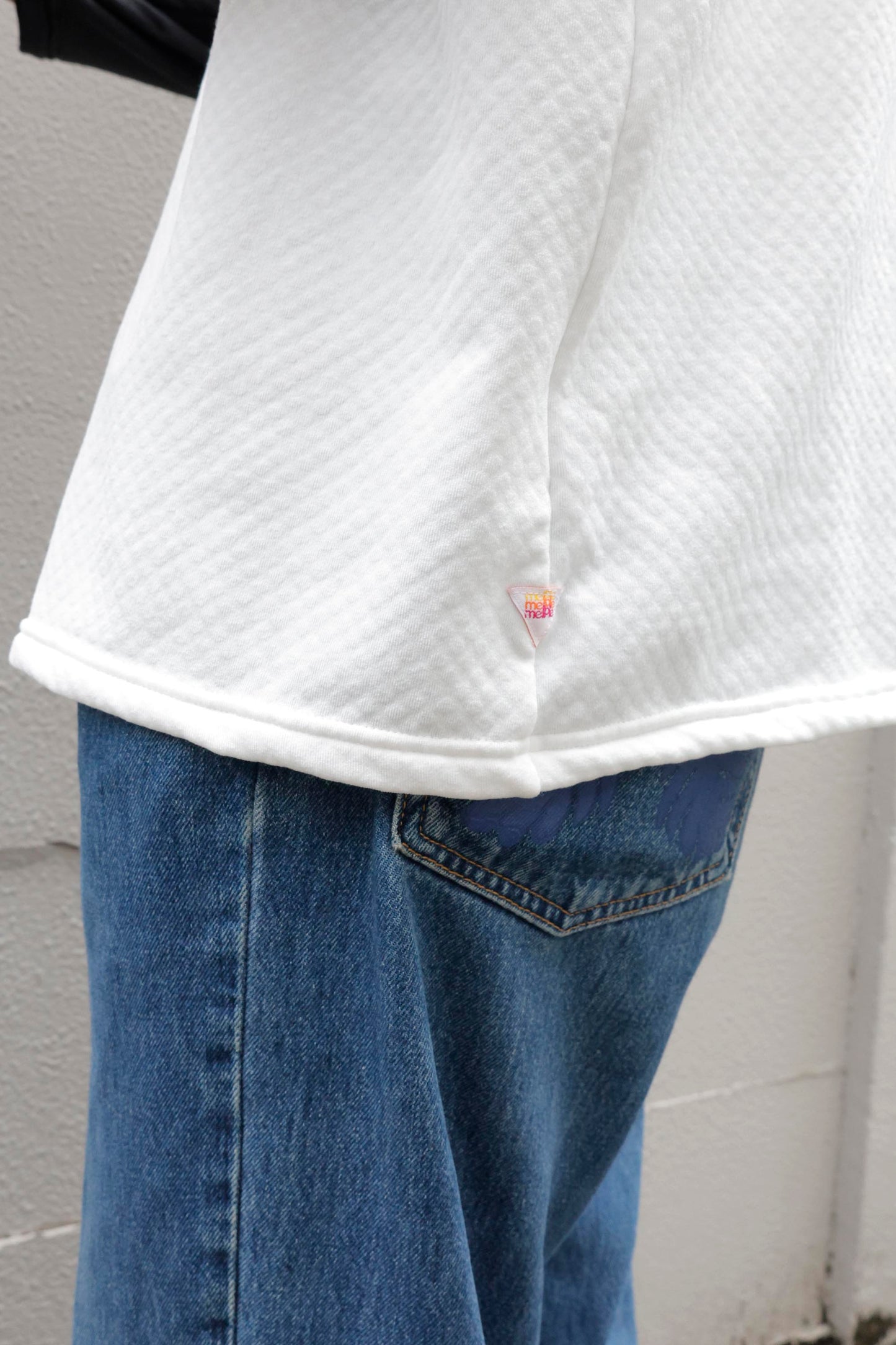 Grid Baseball 4/5 Sleeve