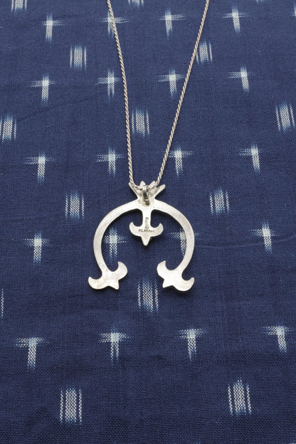 Indian jewellery Francis Begay Naja Pendant