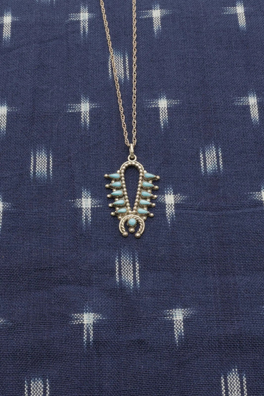 Indian jewellery Zuni Naja Pendant