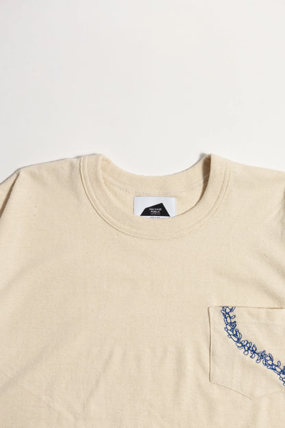 Silk Cotton Ringer Tee
