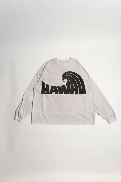 Pigment L/S Tee(HAWAII Wave)