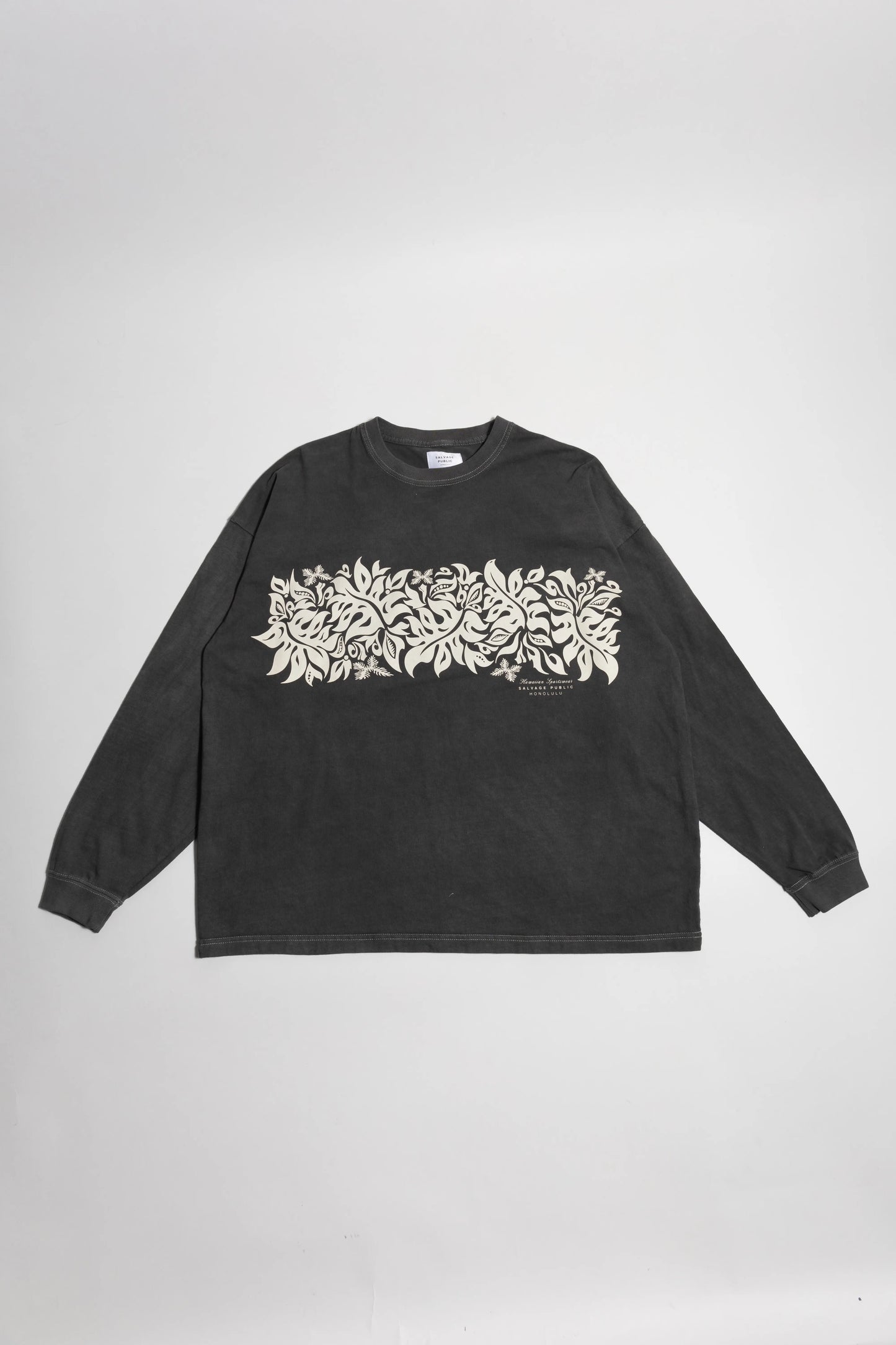 Pigment L/S Tee(Laua'e Border)