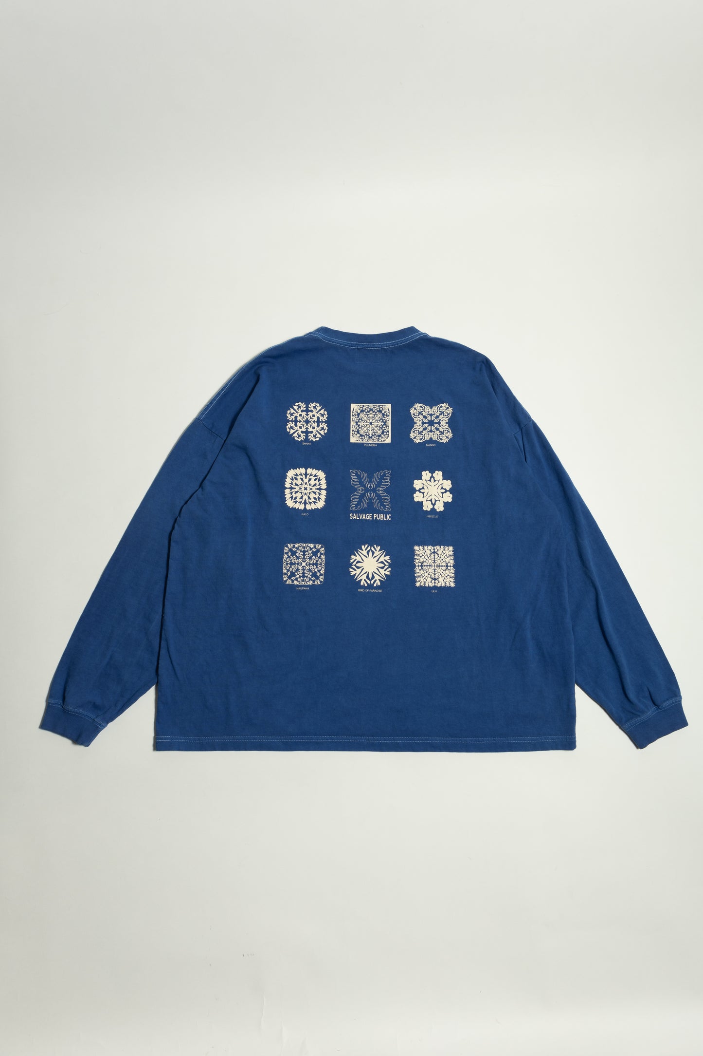 Pigment L/S Tee(Hawaiian Quilting)【NEW Color!!!】