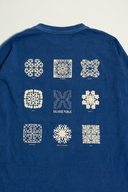 Pigment L/S Tee(Hawaiian Quilting)【NEW Color!!!】