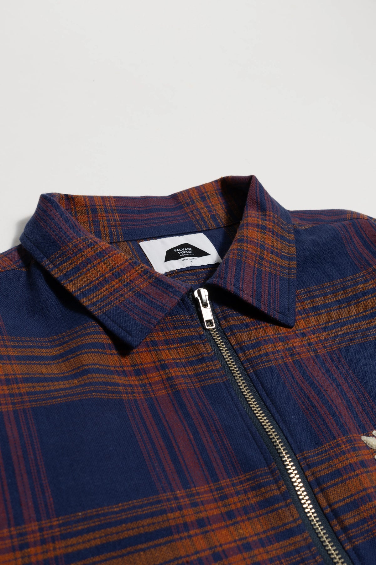 Check Zip Jacket