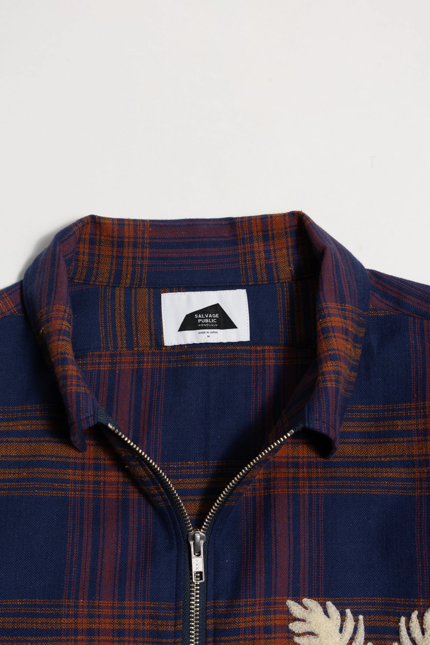 Check Zip Jacket