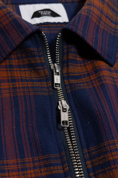 Check Zip Jacket