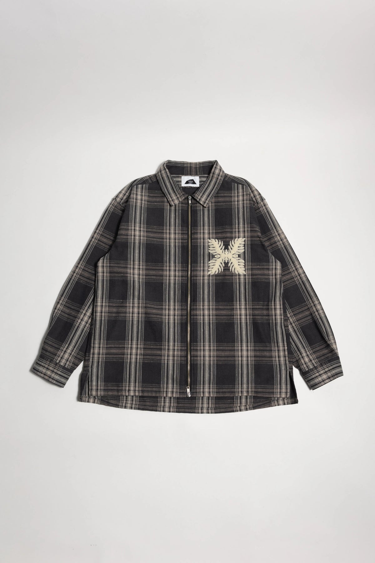 Check Zip Jacket