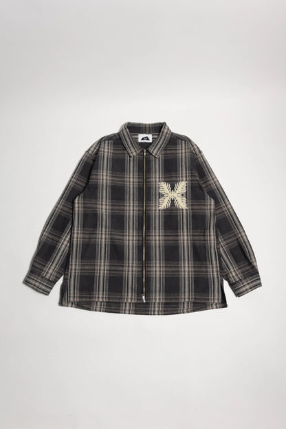 Check Zip Jacket