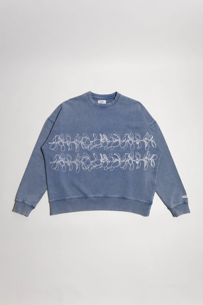 Beach Crewneck(Double Lei)