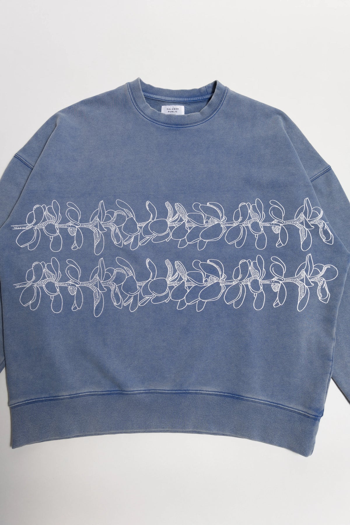 Beach Crewneck(Double Lei)