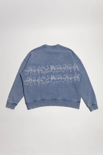 Beach Crewneck(Double Lei)
