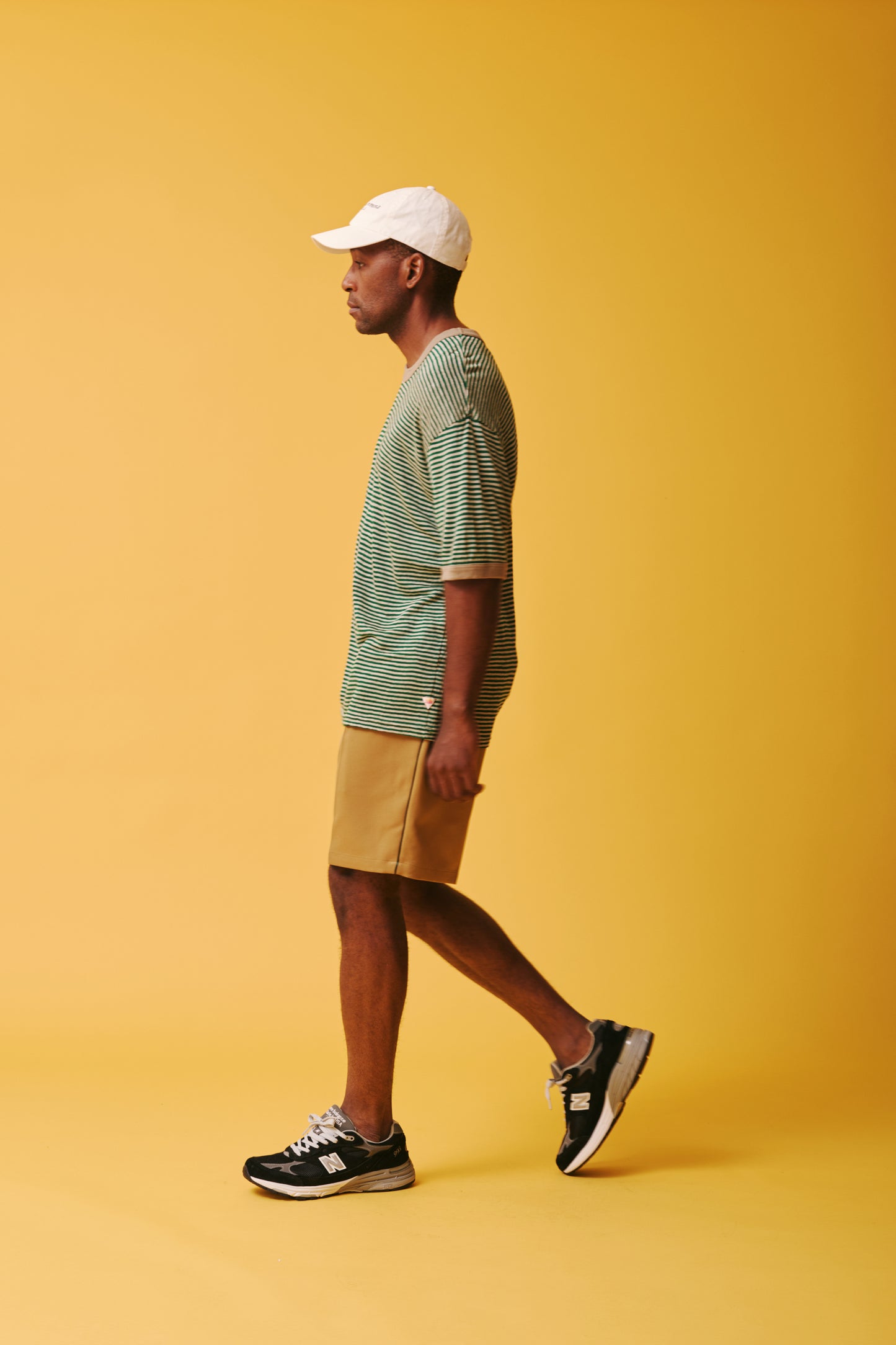 Seaview Linen Ringer S/S