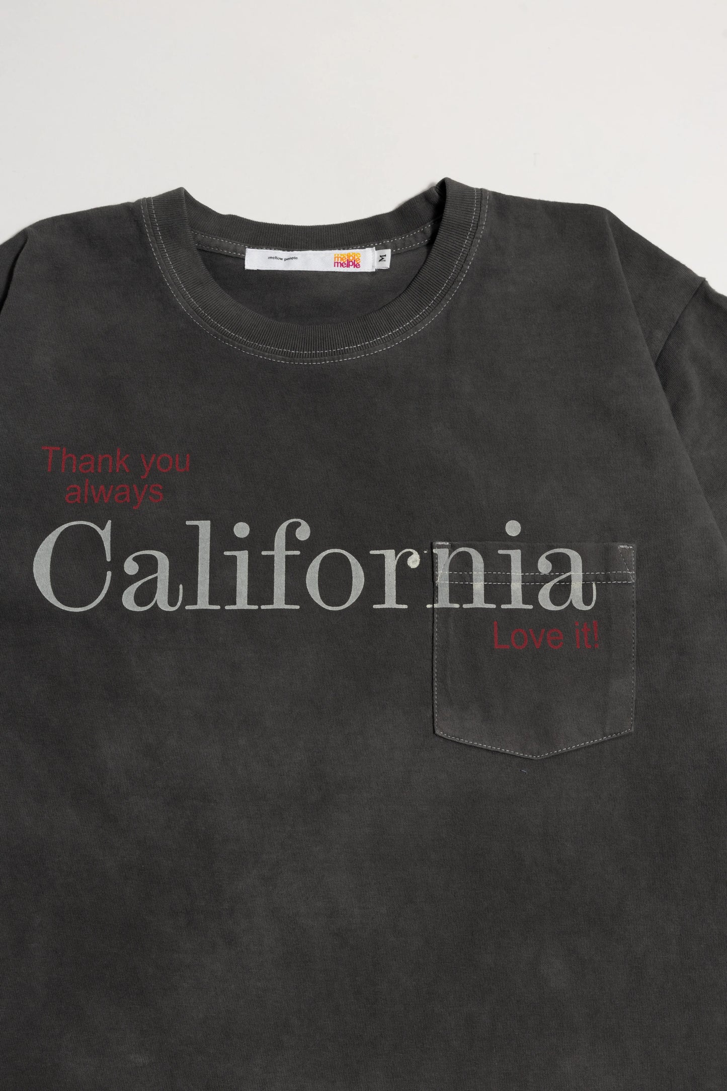 Pasadena Pocket S/S（Thank you always California）