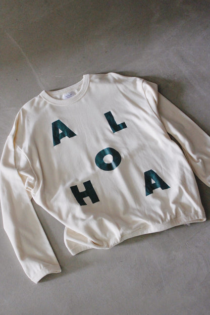 Ringer Sweat Shirt（ALOHA）