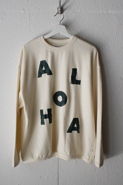 Ringer Sweat Shirt（ALOHA）