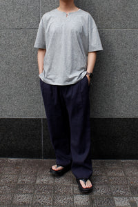 Tomcat Vacation Wide Trousers-Linen