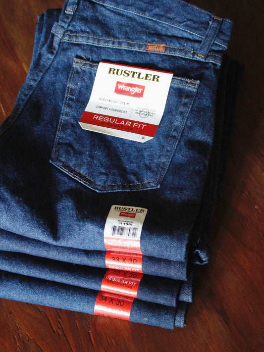 RUSTLER Straight Denim (US exclusive model)