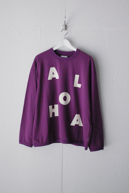 Ringer Sweat Shirt（ALOHA）