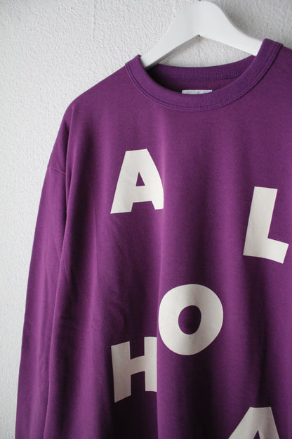 Ringer Sweat Shirt（ALOHA）